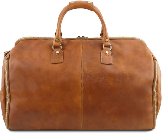 Tuscany Leather Antigua Reise-Dufflebag Beige aus Leder