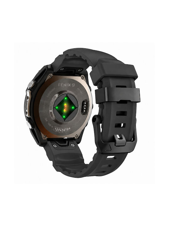 Tech-Protect Motion für Garmin Fenix 5X 5X Plus 6X 6X Pro 7X 8 8 Pro 9 9 Pro 47 mm Stormgrau 5906302388486