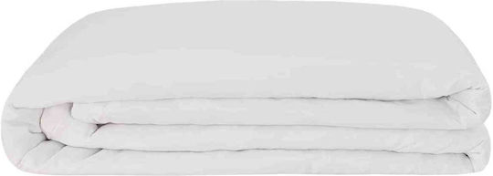 vidaXL Single Blanket 150x200cm White