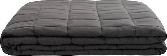 vidaXL Double Blanket 220x235cm Anthracite