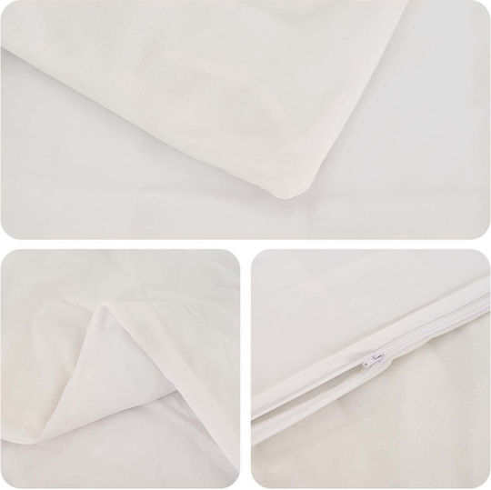 vidaXL Single 150x200 cm White vidaXL Single 150x200 cm White