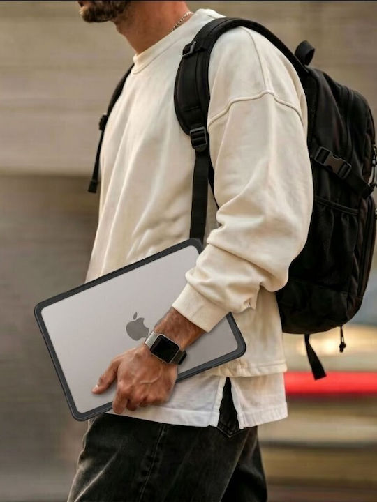 Tech-protect Velar Case Macbook Pro 16" 2021 2023 2025 2026 – Transparent Black