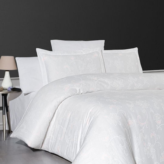 First Choice Carmina Double Set 200x220cm White First Choice Carmina Double Set 200x220cm White
