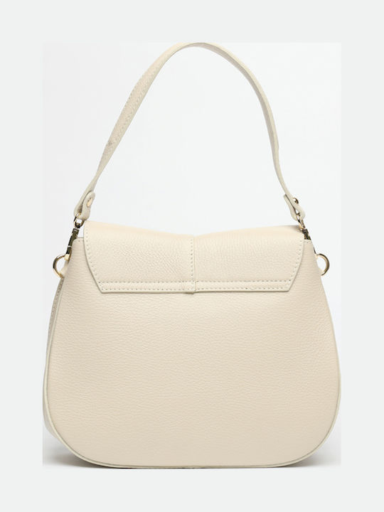 Burgunderrote Damen-Ledertasche zum Umhängen