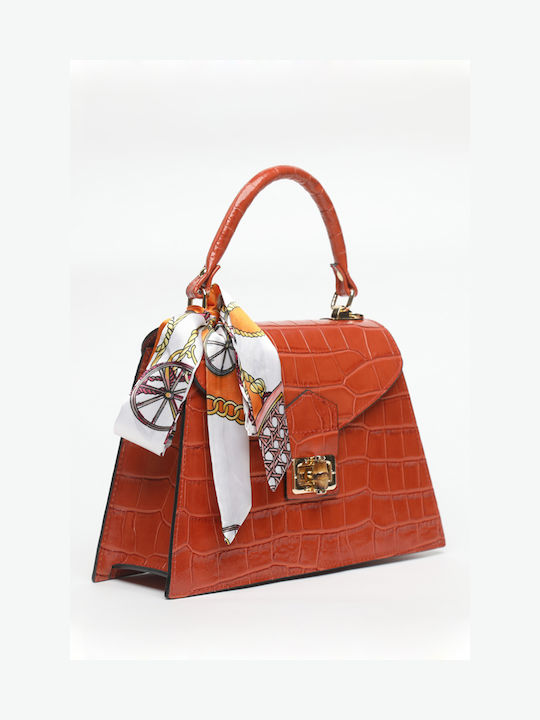 Leather Women's Satchel Bag Brown