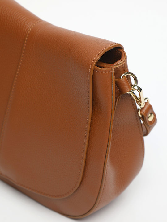 Burgunderrote Damen-Ledertasche zum Umhängen