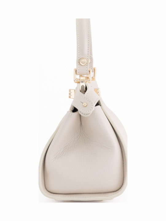 Leather Women's Satchel Bag Cognac