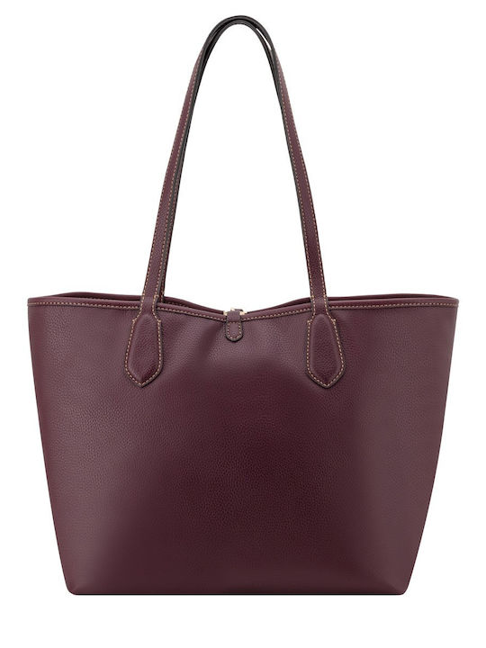 Emerick Women's Burgundy Tote Bag