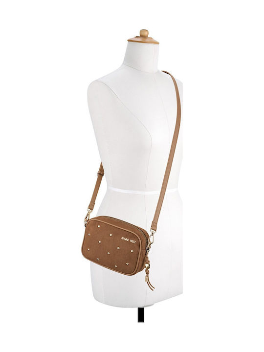 Daciana Fabric Women's Crossbody / Handbag Tabac Brown