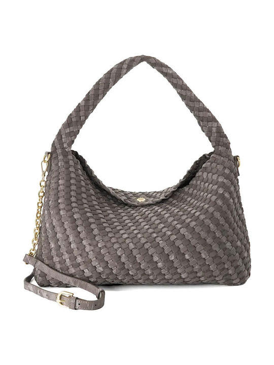 Grey Women's Shoulder Bag