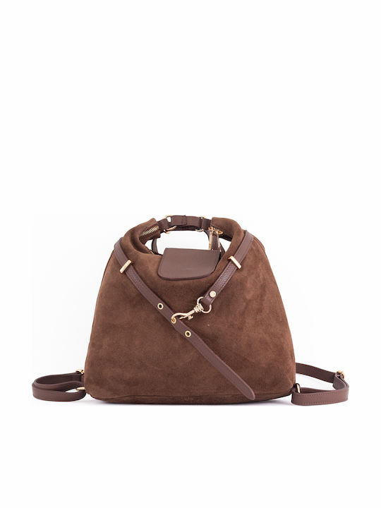 Leather Women's Shoulder Bag / Backpack Taype
