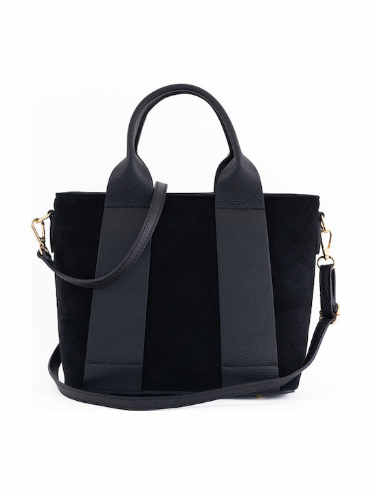 Bordeauxfarbene Damen-Schultertasche aus Leder