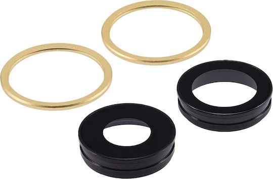 Back Camera Lens Bracket & Bezel Iphone 11 2 Piece Set Aftermarket Plus Yellow
