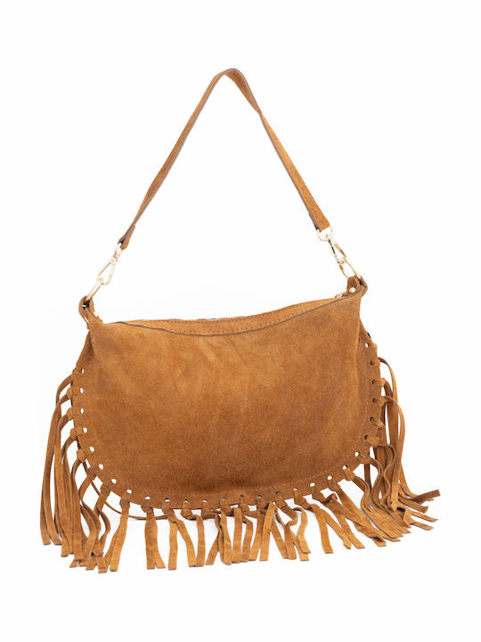 Black Leather Women's Shoulder Bag