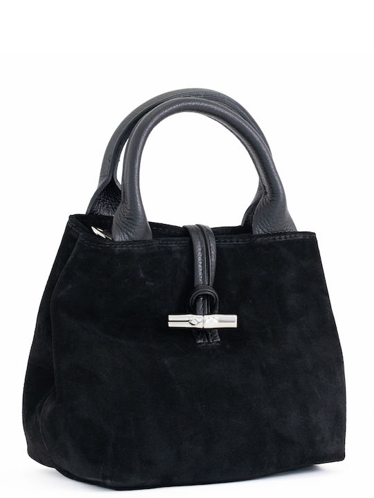 Khaki Leather Women's Shoulder Bag