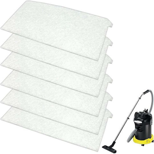 Filtre pentru Aspirator de Cenușă Compatibile cu Karcher 6 Bucăți