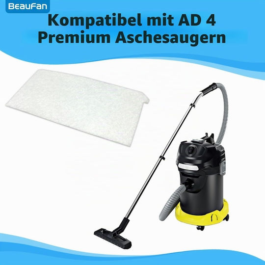 Filtre pentru Aspirator de Cenușă Compatibile cu Karcher 6 Bucăți