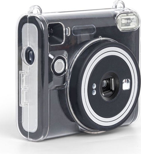 Калъф Loveinstant за Fuji Fujifilm Instax Square Sq40 Sq 40, Прозрачен