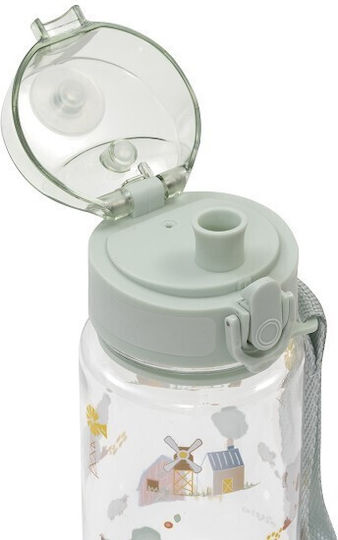 Interbaby Set de Masă pentru Copii din Plastic 0,35 l Verde