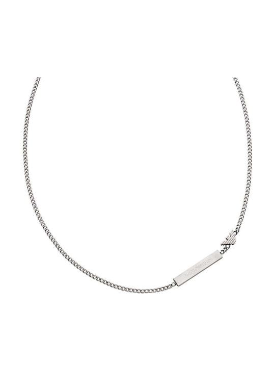 Emporio Armani Necklace Made of Steel Emporio Armani Necklace Made of Steel