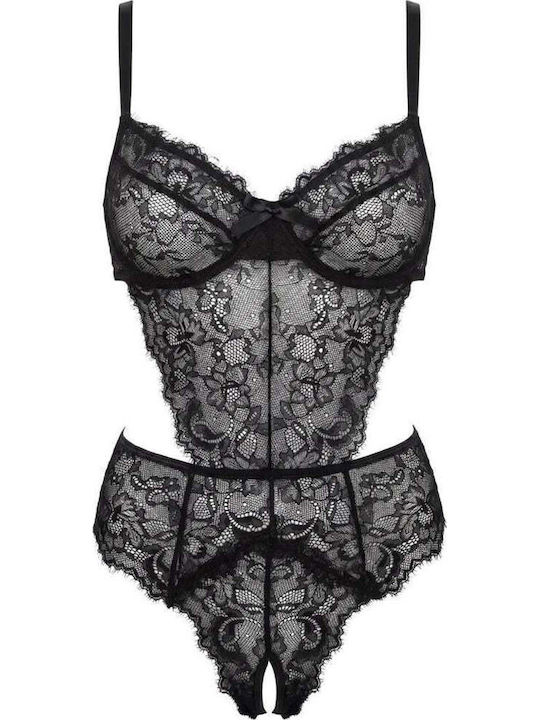 Black Lace Bodysuit Spalexline Sx1003