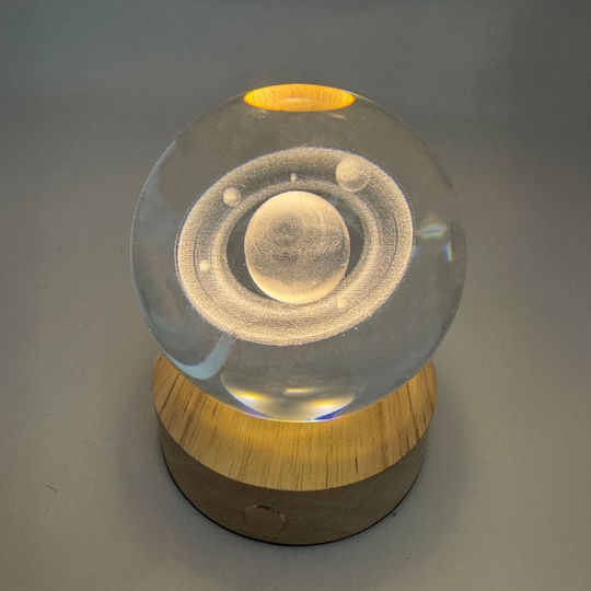 Selegiochi Decorative Lamp Warm to Cool White Crystal Ball Selegiochi Decorative Lamp Warm to Cool White Crystal Ball