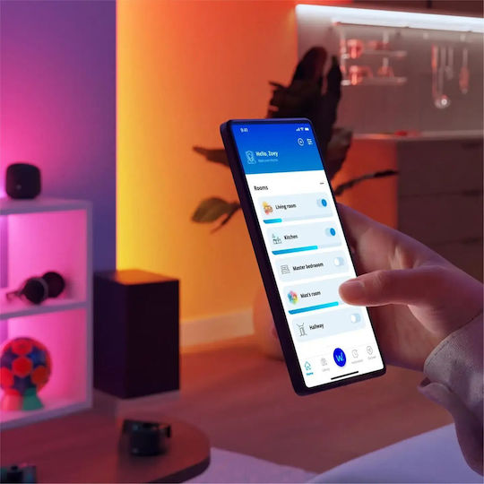 Philips Smart Ταινία LED Remo Wi-Fi RGB Φως 10m με Αισθητήρα Κίνησης, Τροφοδοτικό & Τηλεχειριστήριο