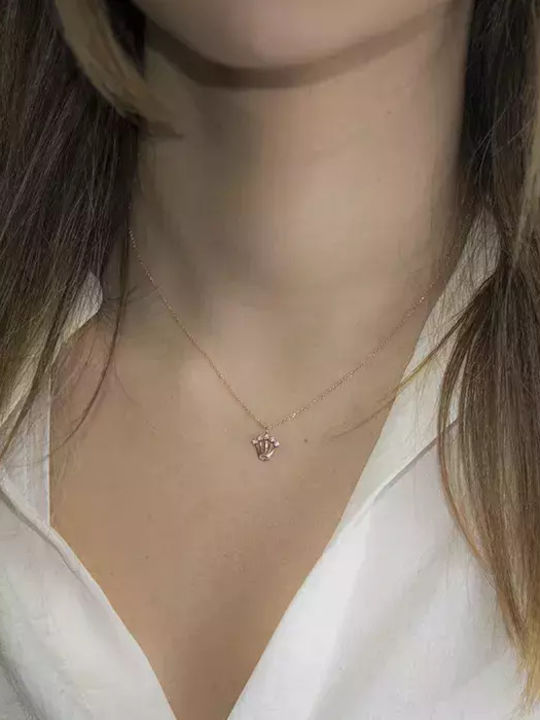 Halskette aus Roségold 14K Halskette aus Roségold 14K