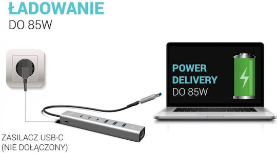i-tec Hub 10 Θυρών USB 3.2 με σύνδεση USB-C / Ethernet