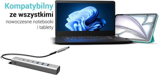 i-tec Hub 10 Θυρών USB 3.2 με σύνδεση USB-C / Ethernet