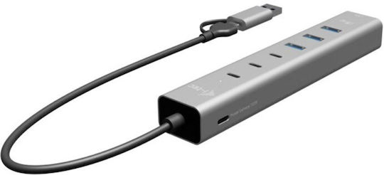 i-tec Hub 10 Θυρών USB 3.2 με σύνδεση USB-C / Ethernet