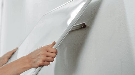 Nobo Magnetic Hanging Dry Erase Board