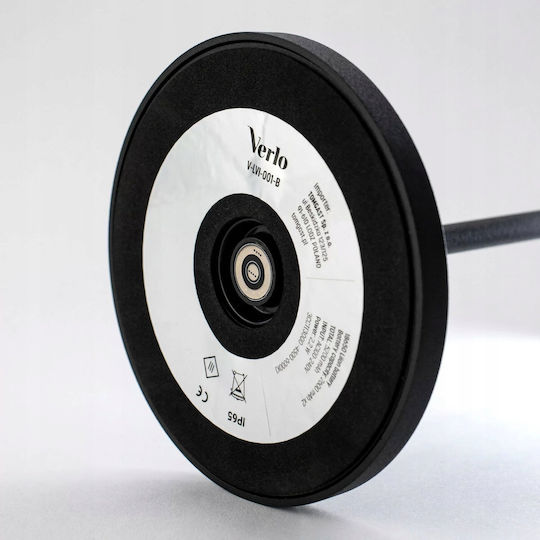 Verlo Table Lamp LED with Black Shade and Base