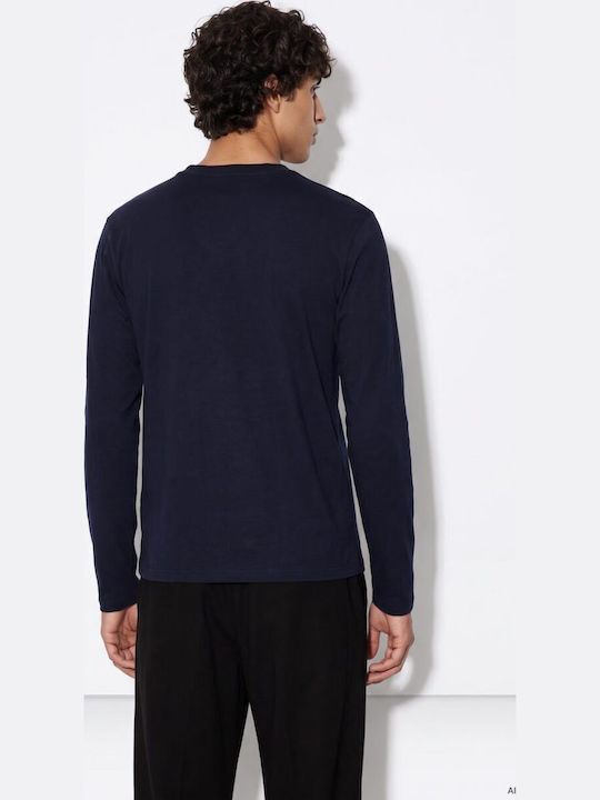 Justice Langarmshirt Navyblau