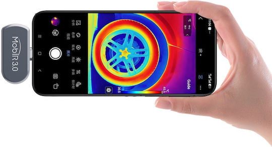 Guide Sensmart Mobir Cameră Termică Mobilă Android/iOS pentru Temperaturi de la 30°C la 30°C