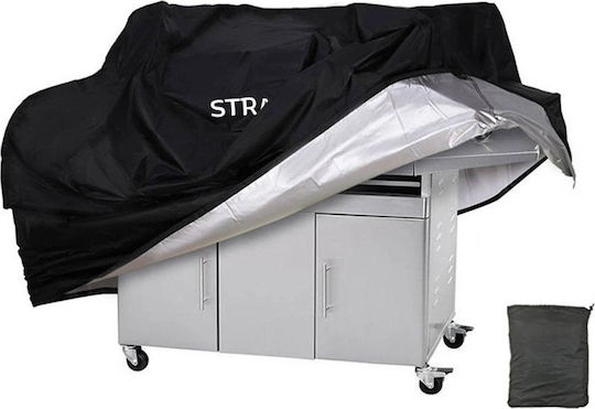 Strado Κάλυμμα Ψησταριάς Μαύρο 117x71x190εκ.