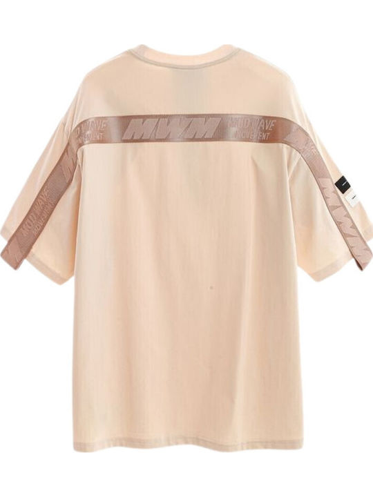 Damen-T-Shirt Beige