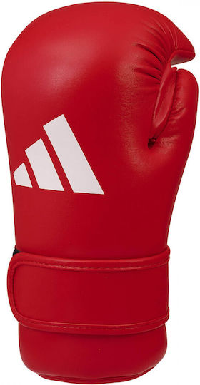 adidas Wako Boxing Gloves for Competition Red