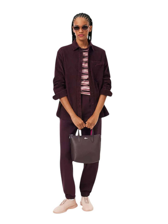 Anna Women's Croco Brown Tote Bag