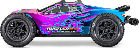 Traxxas Rustler 4x4 RTR RC-Auto 4WD Lila