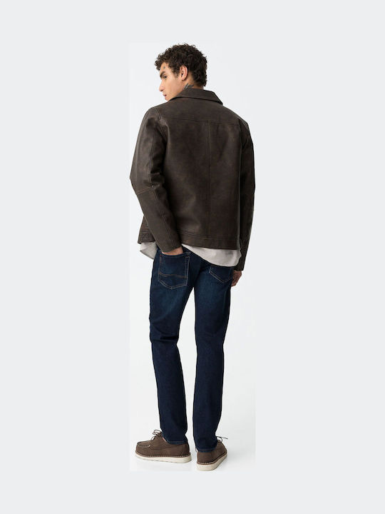 Blugi Bărbați Slim Tapered Fit Blue
