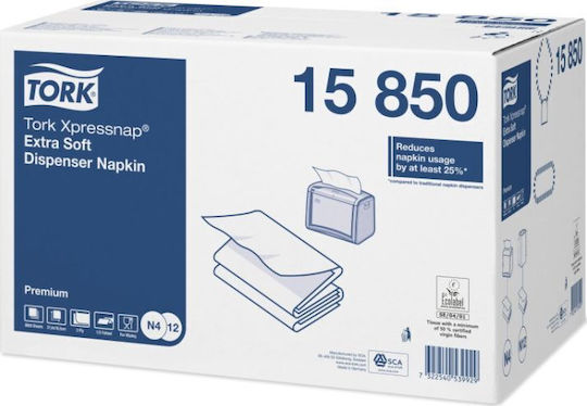 Tork Premium-Spenderservietten 2-lagig Weiß