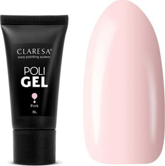 Claresa Poli False Nail Gel Pink 30gr