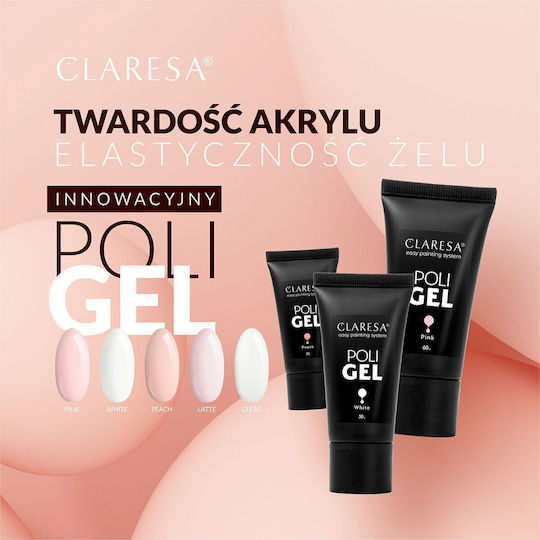 Claresa Poli False Nail Gel Pink 30gr