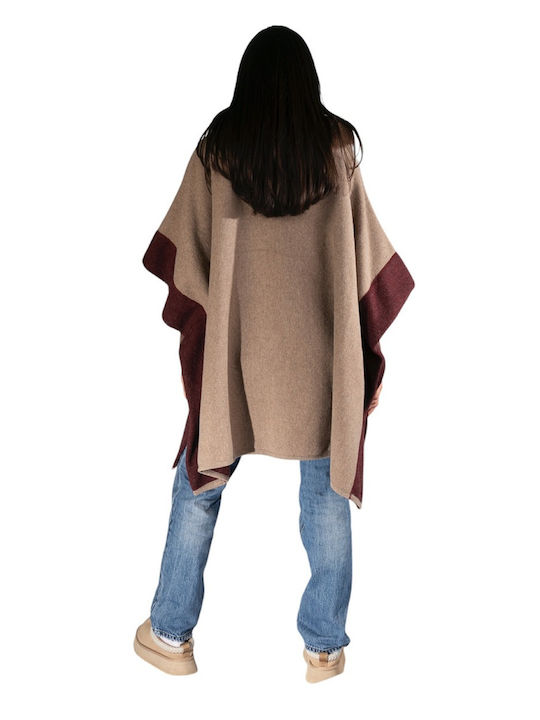 Damen-Pelzschal Halswärmer Braun