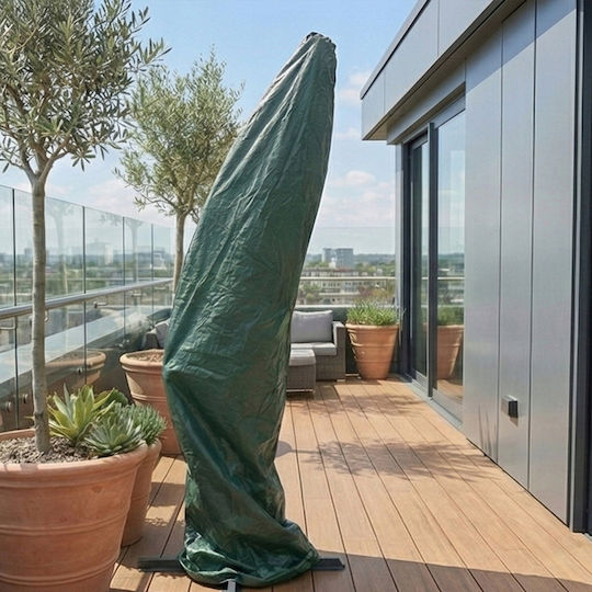 Progarden Waterproof Protective Umbrella Cover 220x45 cm in Green Colour