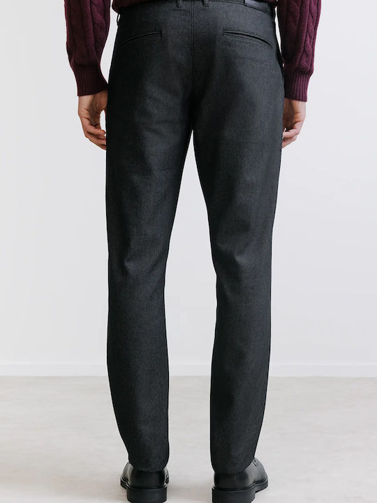 Pantaloni Chino Slim Fit pentru bărbați Negri