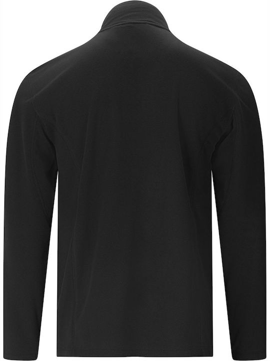 Herren-Fleecejacke Schwarz