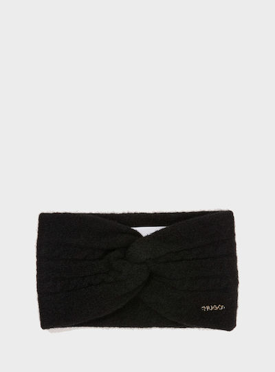 Women's Knitted Headband in Black