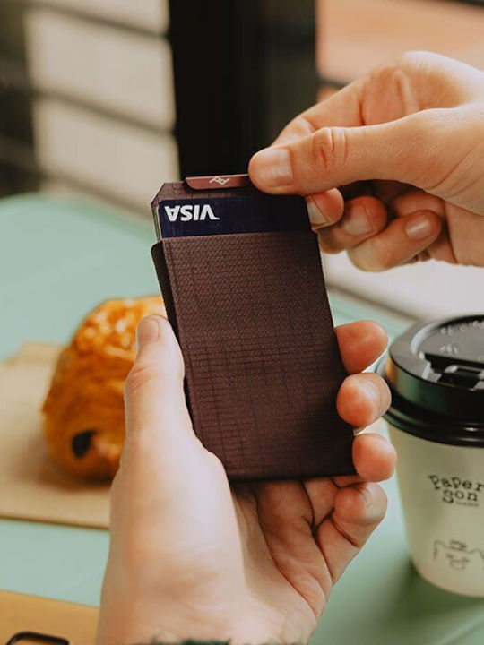 Γυναικείο Πορτοφόλι Ταξιδιωτικό με RFID Μωβ